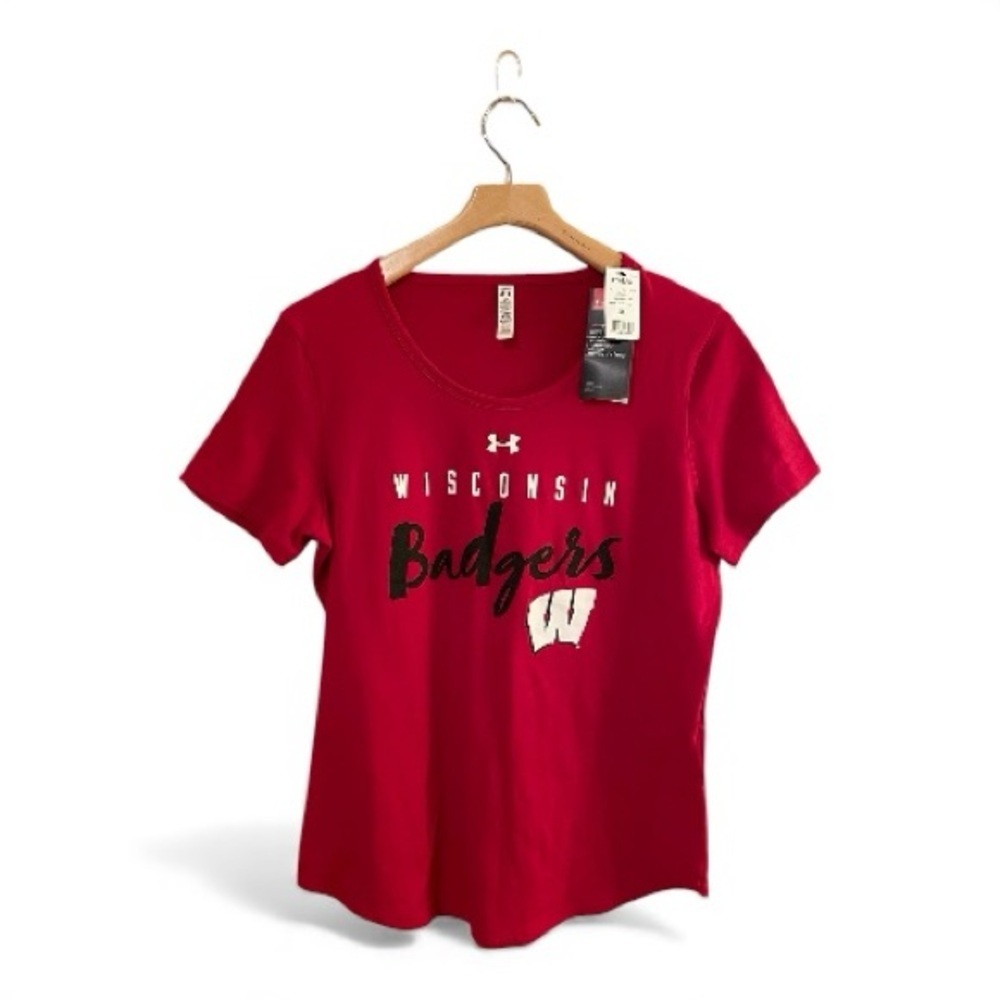 Women's Wisconsin Badgers Under Armour T-Shirt